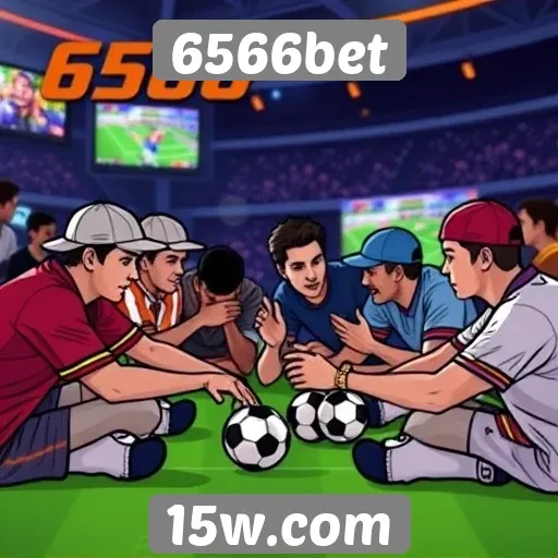 Interação social em jogos online no 6566bet